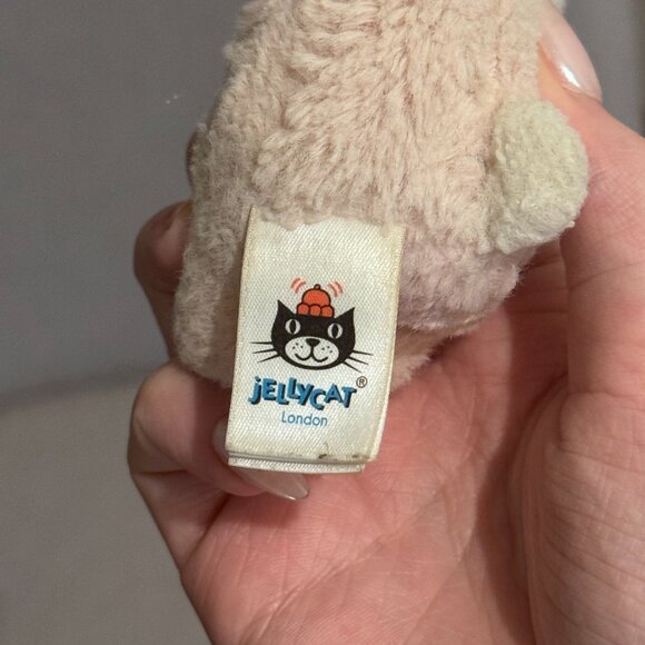 Jellycat Bashful Blush Bunny Bag Charm - Picture 2 of 2